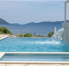 Luxury 5 Bedroom Beachfront Villa near Dubrovnik, Sleeps 11-12